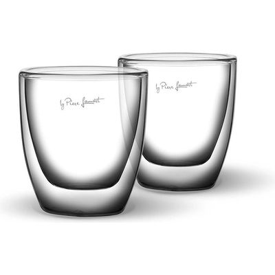 Lamart Комплект 2 чаши за еспресо Lamart, Термоустойчиво стъкло, 80 мл (LT9009)