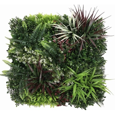 Umělý květinový panel Axillaris 50x50cm