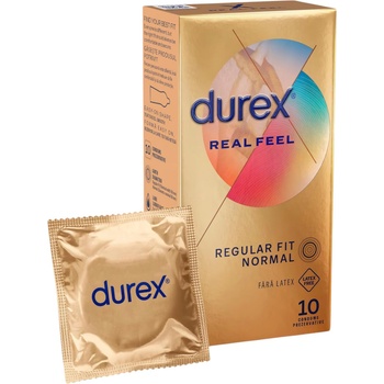 Durex Real Feel - Безлатексови презервативи (10 бр. )