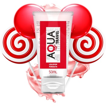 Aqua group - aqua quality - aqua travel Лубрикант aqua travel lollipop flavour waterbased lubricant - 50 ml