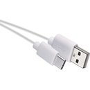 Emos SM7024W USB 2.0 A/M - C/M, 0,2m, bílý