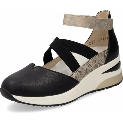 Remonte dámské baleríny D2411-03 černá – Zbozi.Blesk.cz