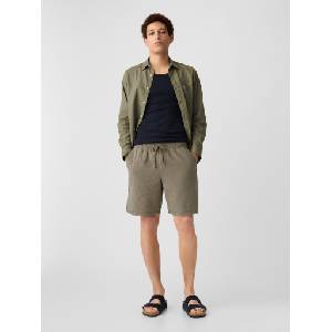 GAP Шортс от ленено смесени влакна GAP | Zelen | МЪЖЕ | XS - zoot - 60,88 лв