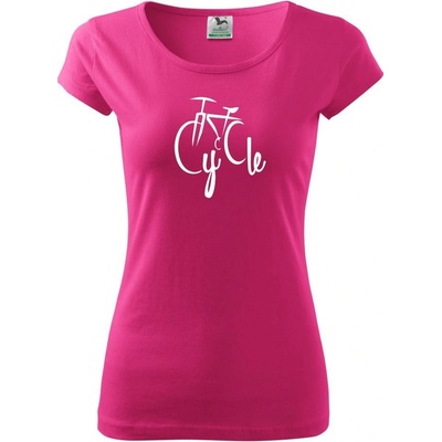 Cycle bicykel Pure dámske tričko Purpurová