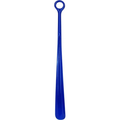 Plastový obuvák na topánky, Long Handle, 45,5 cm, modrý