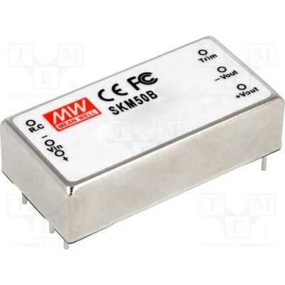 MEAN WELL SKM50C-12 Měnič: DC/DC; 50W; Uvst: 36÷75VDC; Uvýst: 12VDC; Ivýst: 4170mA; THT