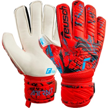 Image 1 of Reusch Вратарски ръкавици Reusch Adults Attrakt Grip 99 Goalkeeper Gloves - Brgt Red/Blu