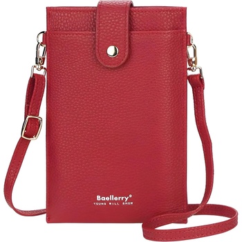 HARAHU Портфейл през рамо Baellerry VA-35738 - Червена KP35738 (VA-35738)