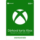 Microsoft Xbox Live dárková karta 800 Kč