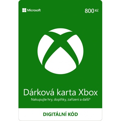 Microsoft Xbox Live dárková karta 800 Kč – Zboží Živě