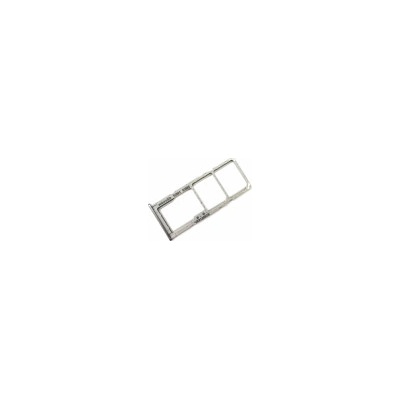 originální držák SIM + držák paměťové karty pro Samsung A515F Galaxy A51, A715F Galaxy A71 bílá