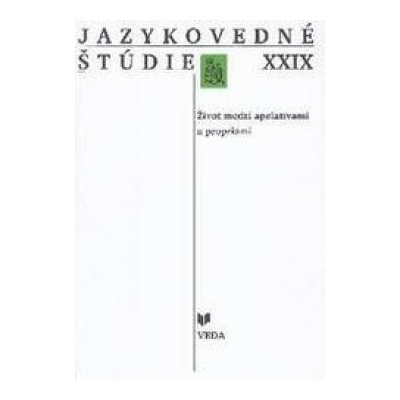 Jazykovedné štúdie XXIX