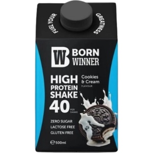 Born Winner High Protein Shake | 40 g of Protein [500 мл] Бисквита с Крем