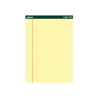 Image 1 of Skag Пад жълти листа с корица Legal A4 50 л. редове