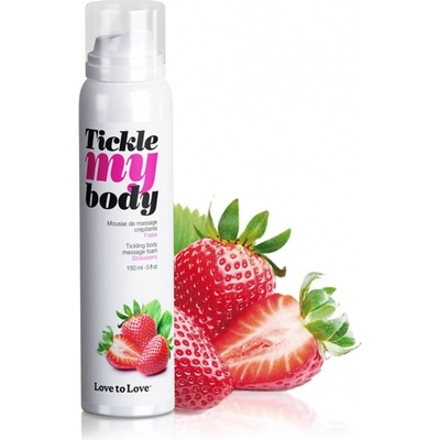 TICKLE MY BODY STRAWBERRY massage foam 150ml