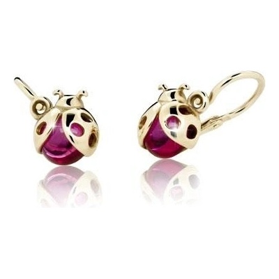 Cutie Jewellery náušnice C2008Z žlté zlato
