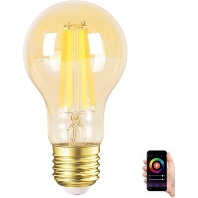 Aigostar B.V. LED Stmívatelná žárovka A60 E27/6W/230V 2700-6500K Wi-Fi - AI0042