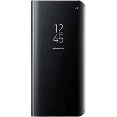 Púzdro SES Zrkadlové plastové flip Xiaomi Redmi Note 10 Pro - čierne