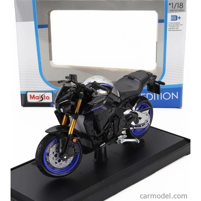 Maisto Yamaha Mt-10 Sp 2023 Černá Stříbrná 1:18
