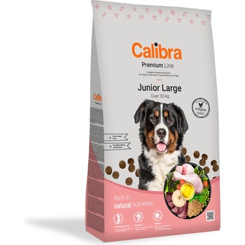 Calibra Dog Premium Line Junior Large NEW 2 x 12 kg