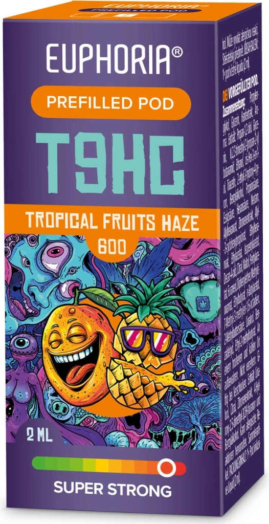 Euphoria T9HC POD Tropical Fruits Haze 2ml od 620 Kč