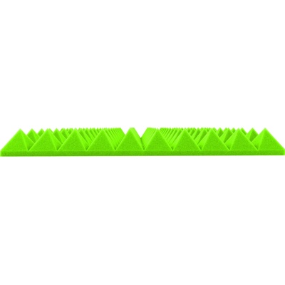ProfiGaráž Akustický panel pyramída 50x50x5cm žiarivo zelená