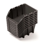 Prosperplast Пластмасови кутии 160x98x70mm Black 8pcs (KBILS16 S411)