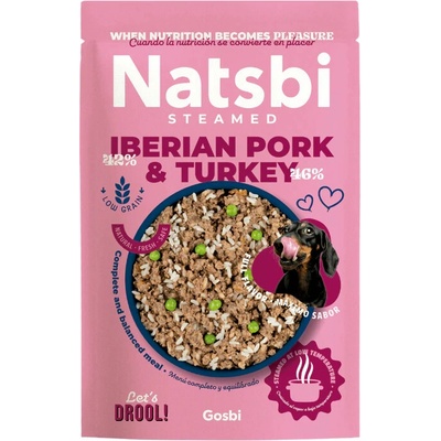 Natsbi Steamed Iberian Pork & Turkey 500 g