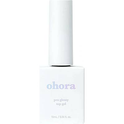 ohora Pro Glossy Top Gel krycí lak na nehty pro zářivý lesk 10 ml