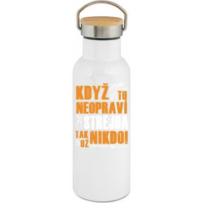 123TRIKO termoska Když to neopraví Strejda, tak už nikdo! 500 ml