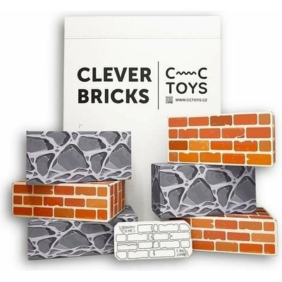 CC Toys Tehličky Clever Bricks Tehla-kameň 2637