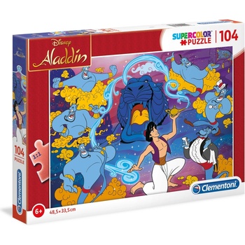 Clementoni SuperColor Aladyn Пъзел Унисекс 6+ години 104 бр
