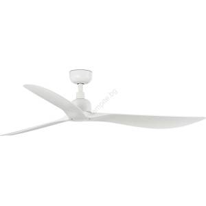 Faro Barcelona Faro 34363wt - Таванен вентилатор outwood l бял Ø 150 см wt ip44 + дистанционно управление (fa34363wt)