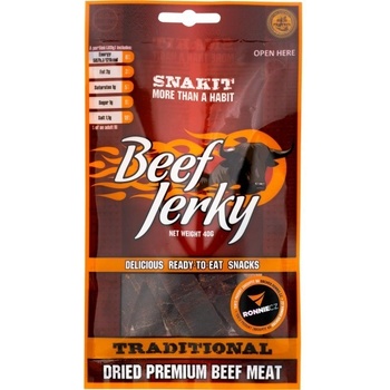 Snakit Sušené mäso Beef Jerky štipľavé sladké 40 g