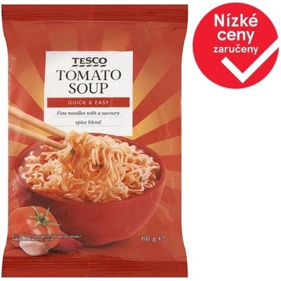 Tesco Instantní nudlová rajčatová polévka 66g