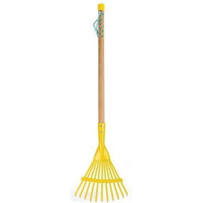 Janod Happy Garden Детски метални гребла с дървена дръжка