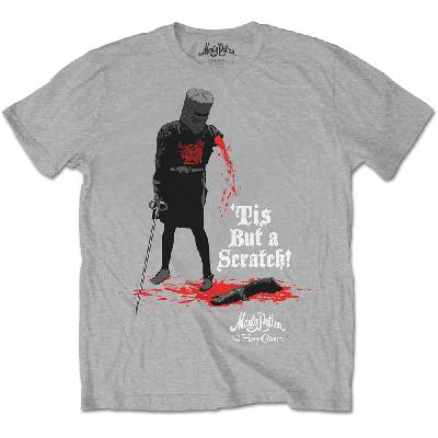 Tričko Monty Python - Tis But A Scratch Šedá XXL