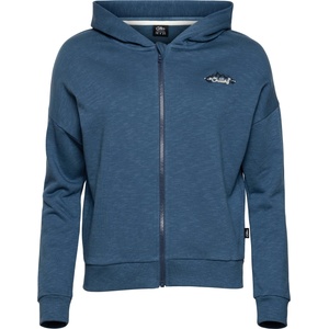 Chillaz Дамски суичър Chillaz Women's Attersee Mountain Flower Hoodie - Dark Blue - размер 44 (EU) (117-3608-0217)