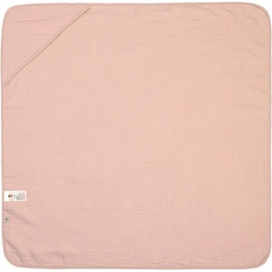 Lassig Хавлия с качулка Lassig - Cozy Care, 90 х 90 cm, розова (4042183427614) - ozone