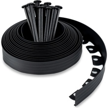 Unigardia Smart Neviditelný obrubník 5 cm x 10 m s 30 kolíky černá 1 ks