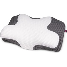 CONNECT IT FOR HEALTH Lyra Anatomický polštář, BÍLO-ŠEDÝ; CFH-6031-WH
