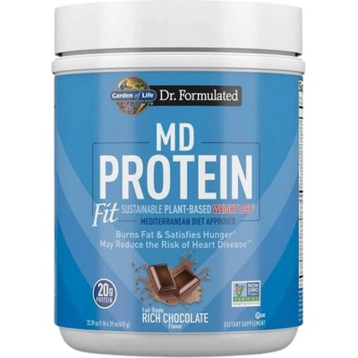 Garden of Life Dr. Formulated MD Protein FIT | Sustainable Plant-Based Powder [605 грама] Шоколад