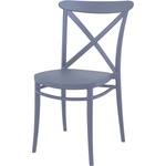 Bogdan Furniture Am Стол Крос тъмно сив
