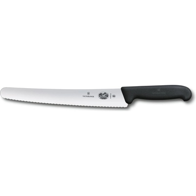 Victorinox Сладкарски нож Victorinox Fibrox, 26 см, неръждаема стомана, черен (5.2933.26)
