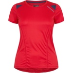 Diadora Фланелка с къс ръкав Diadora Women's Short Sleeve Performance Gym Top - Tomato Red