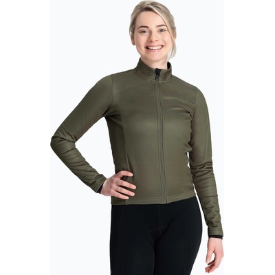 Rogelli Дамско яке за колоездене Rogelli Core Winter green