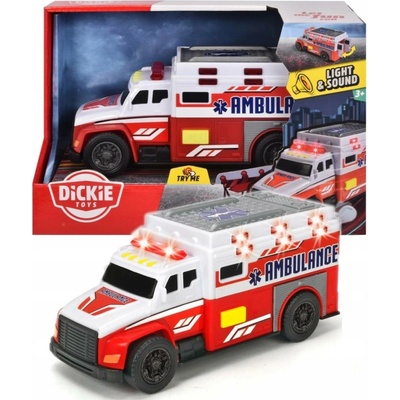 Dickie Action Series Ambulance 15 cm světlo zvuk