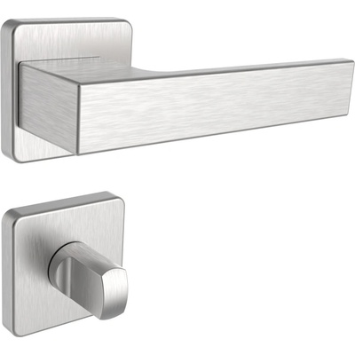 Rostex RAVENA/H s čepy, nerez mat WC - WC zámek