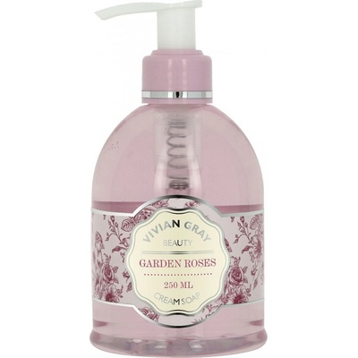 Vivian Gray Naturals Garden Roses krémové tekuté mýdlo Beauty 250 ml