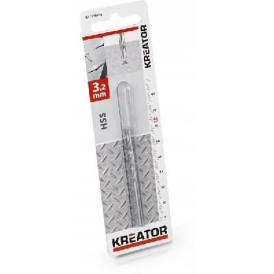 Kreator Vrták do kovu 3,2 mm HSS KRT010106